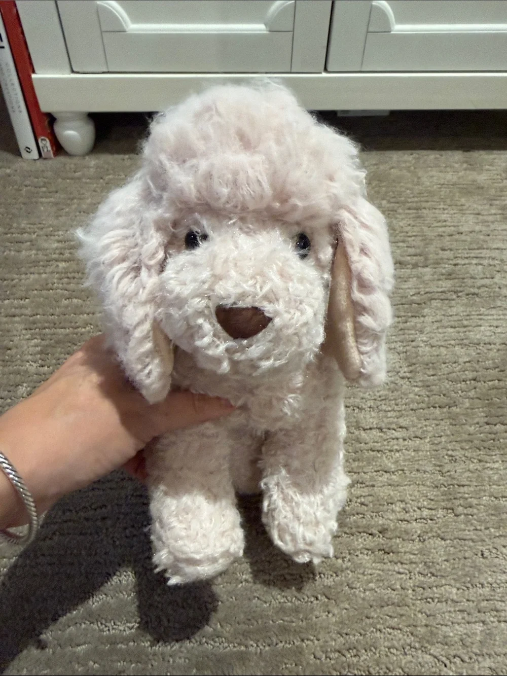 Jellycat Georgiana Poodle Retired  Plush